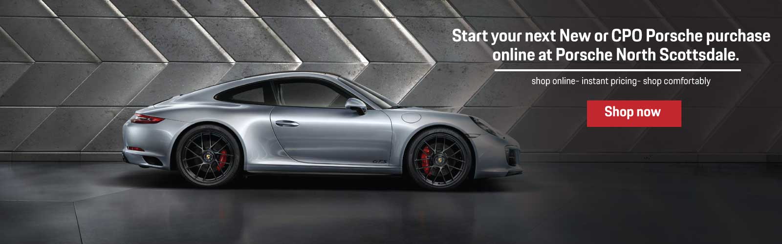 Start your next New or CPO Porsche purchase online